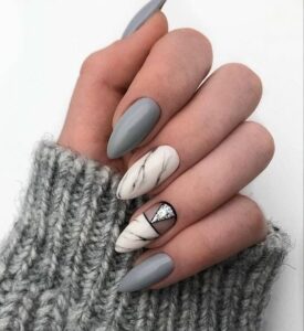 Nail Art Effet Marbré