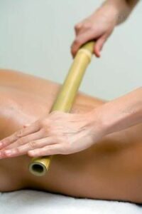 modelage massage bambou