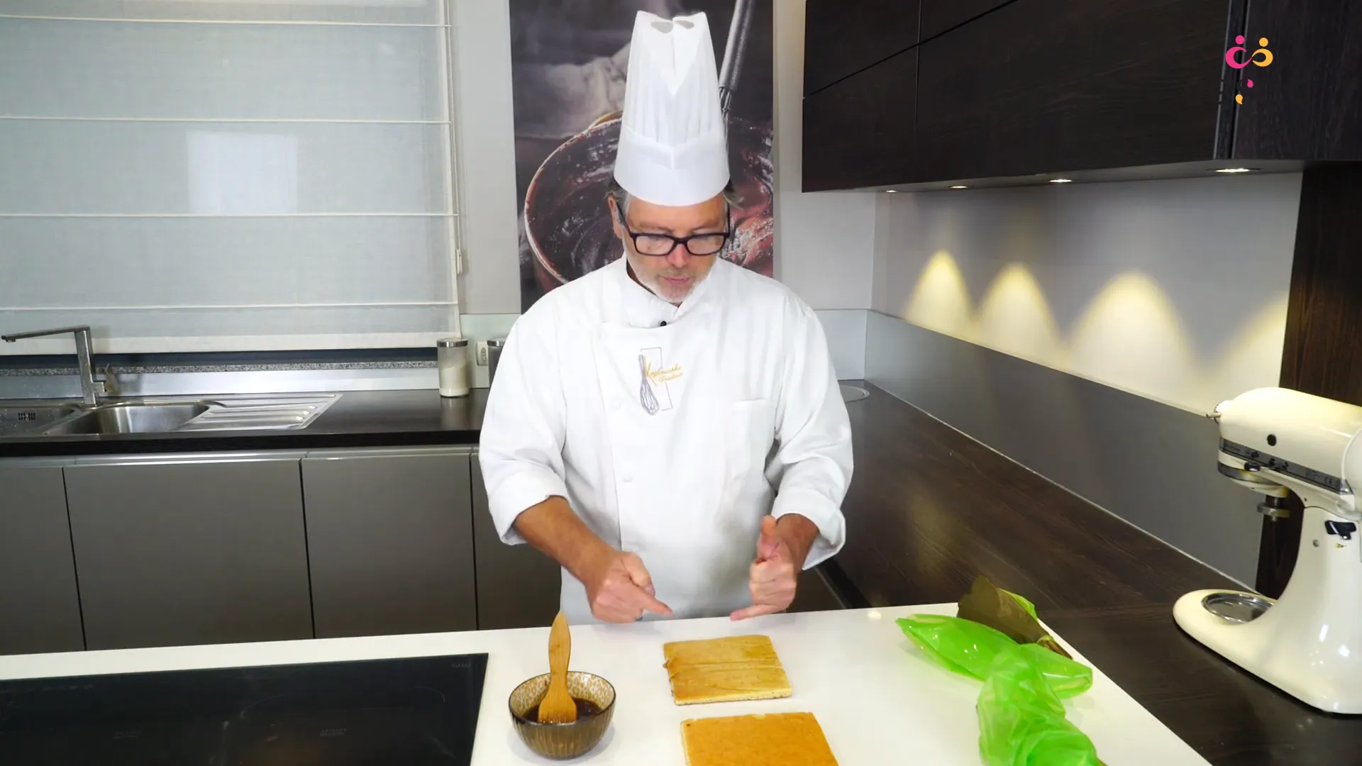 Montage du gâteau