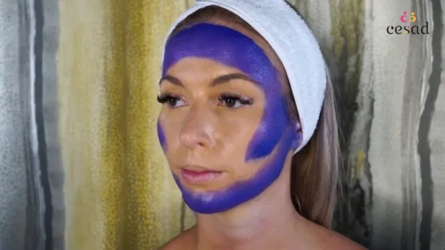 Dégradé du violet avec du rose