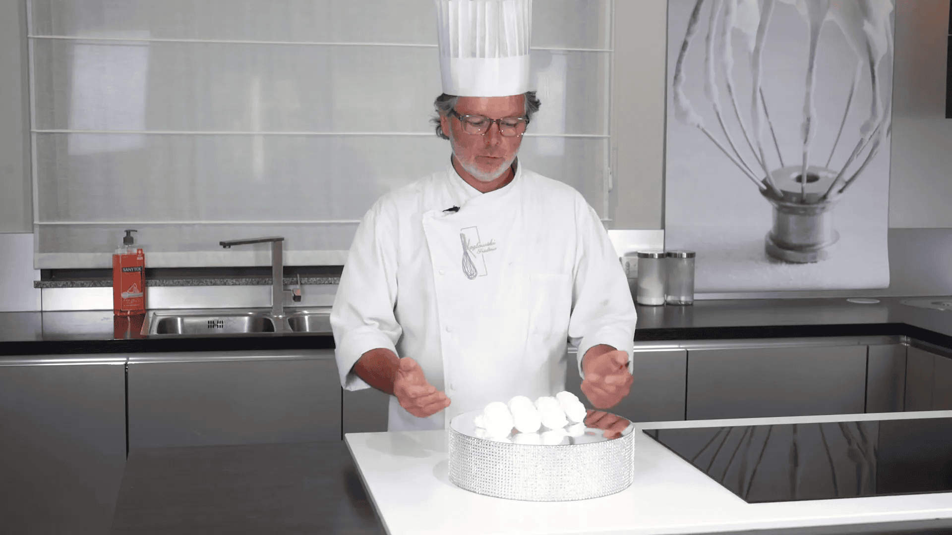 Meringues cuites et prêtes à déguster