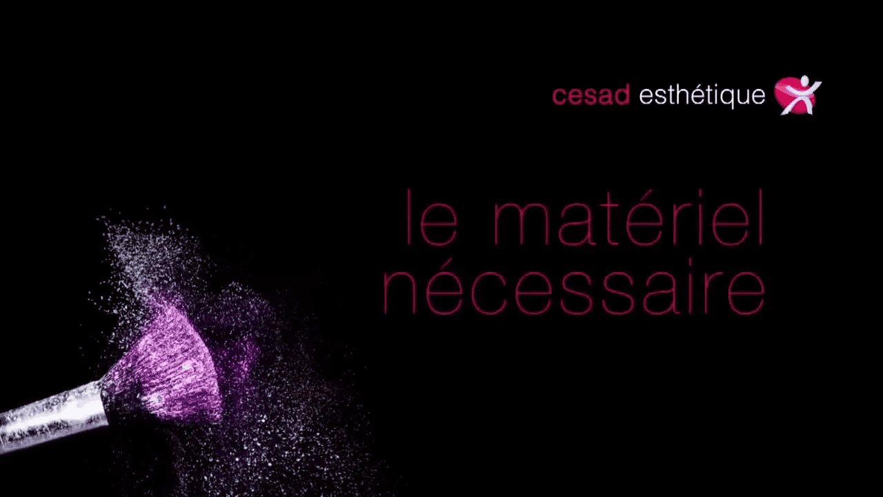 Matériel nécessaire pour le maquillage des mains