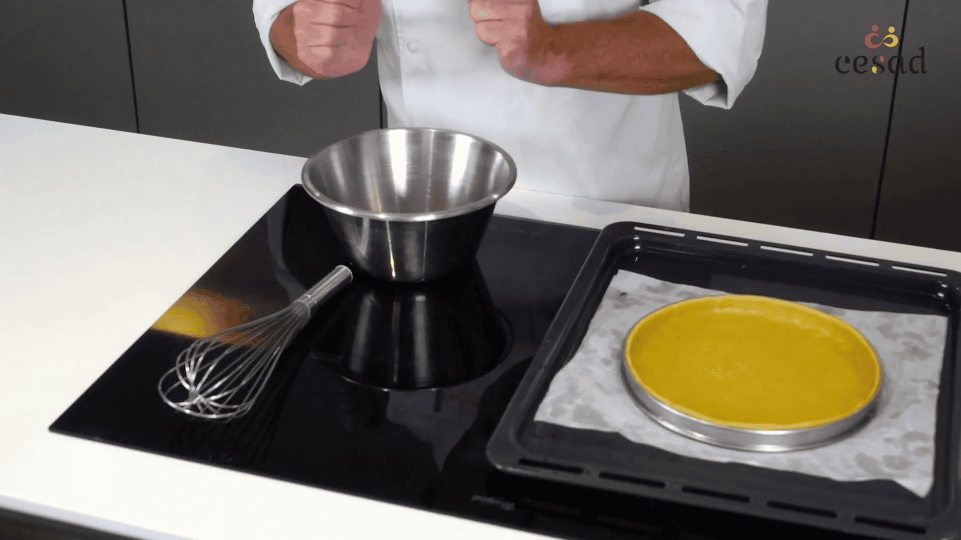 Casser les œufs dans un cul de poule