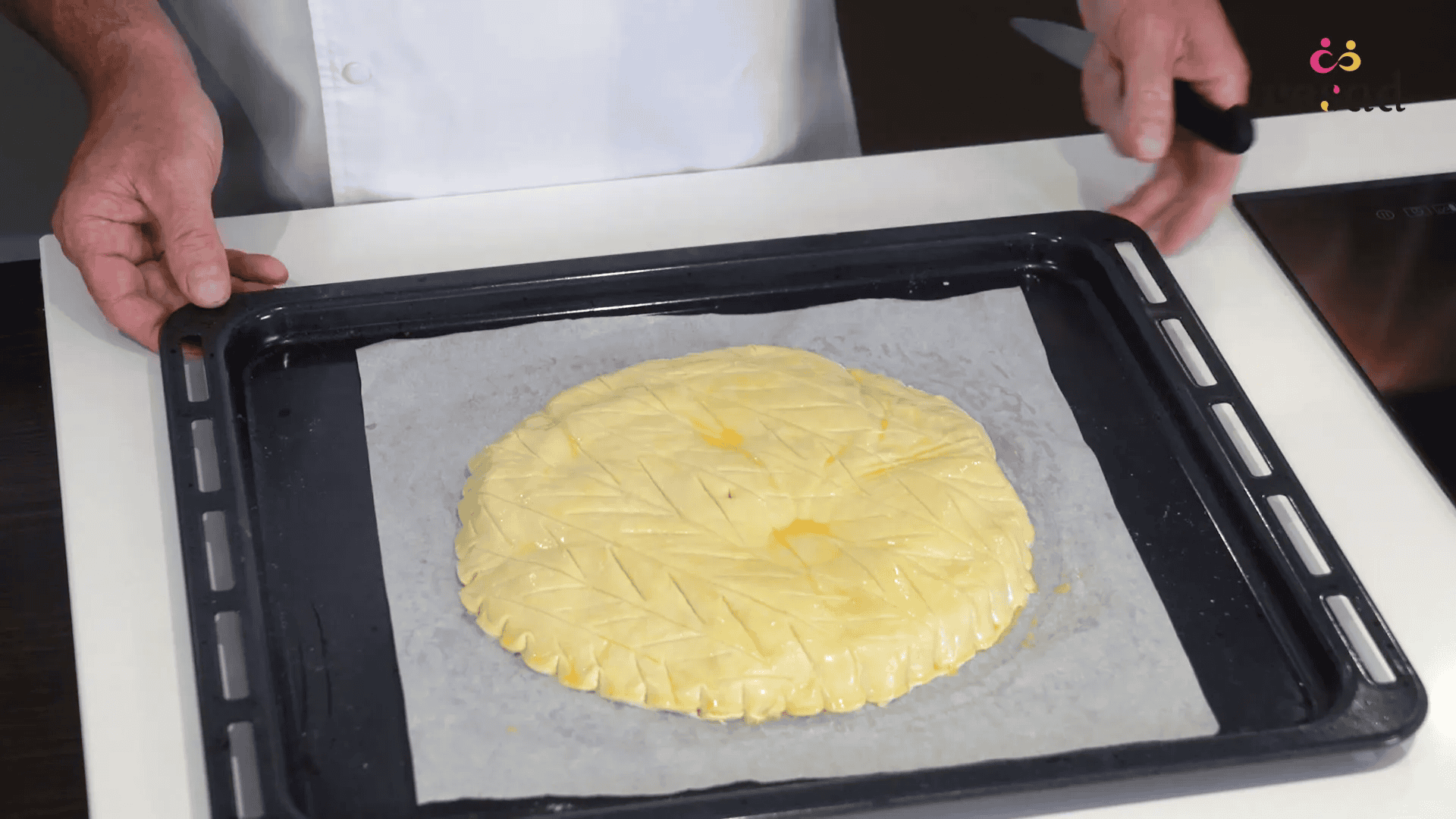 Piquer la galette avant la cuisson