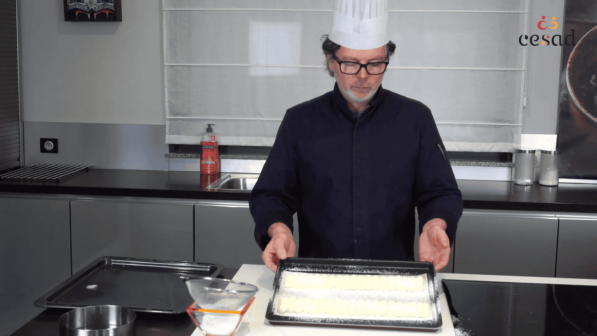 Enfournement du biscuit