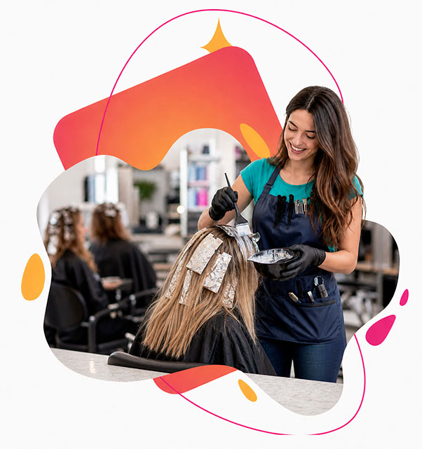 Banniere coiffure coloration