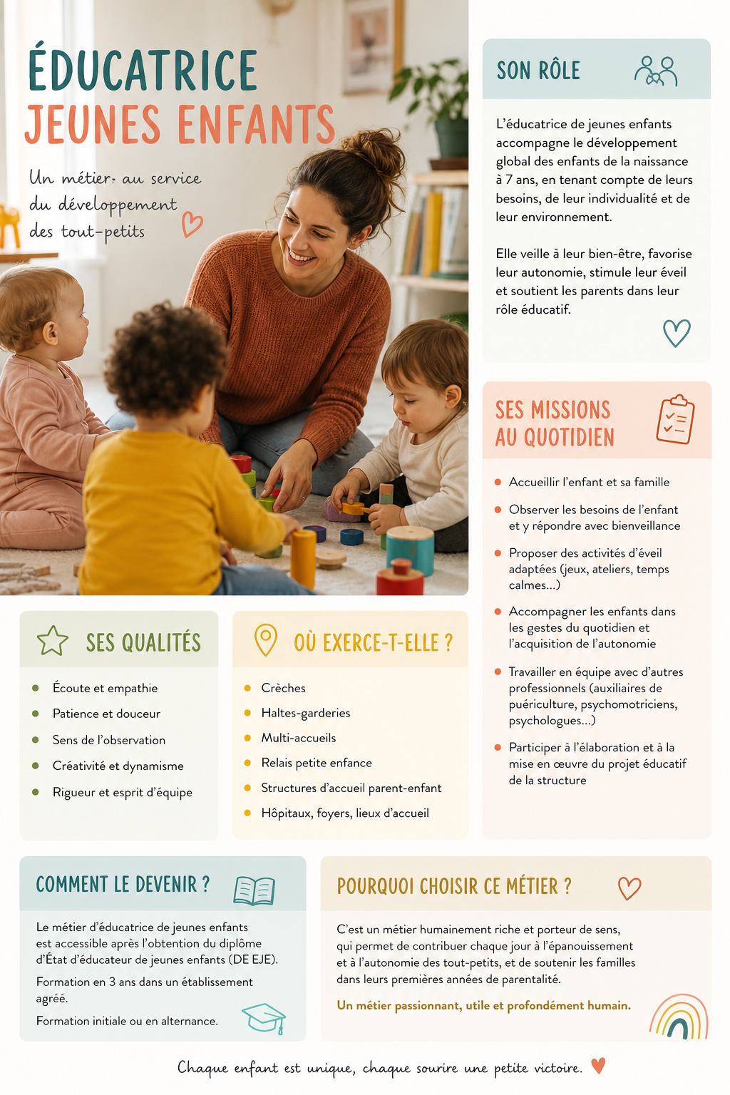 educatrice jeunes enfants missions au quotidien