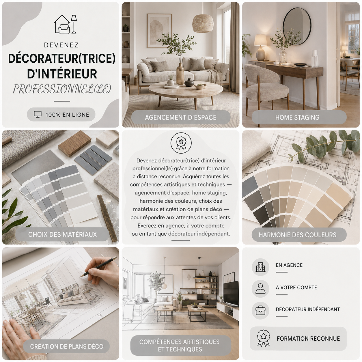 Formation deco interieur cesad