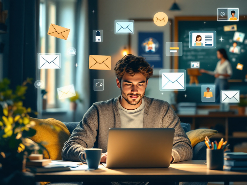 Generate a dynamic, editorial style image depicting the evolution and modern