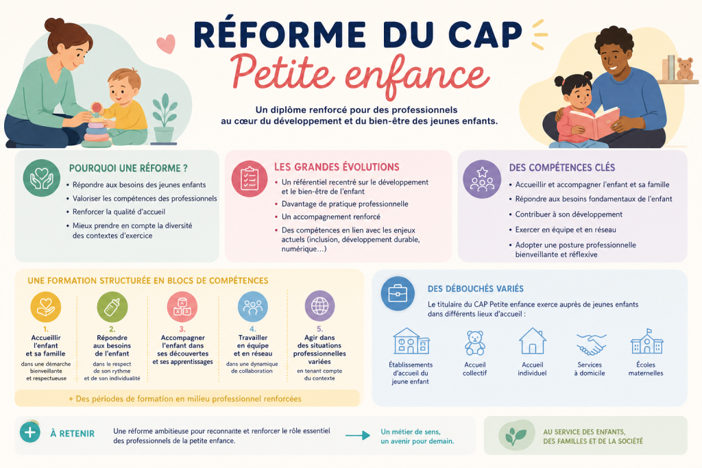 Reforme CAP Petite enfance