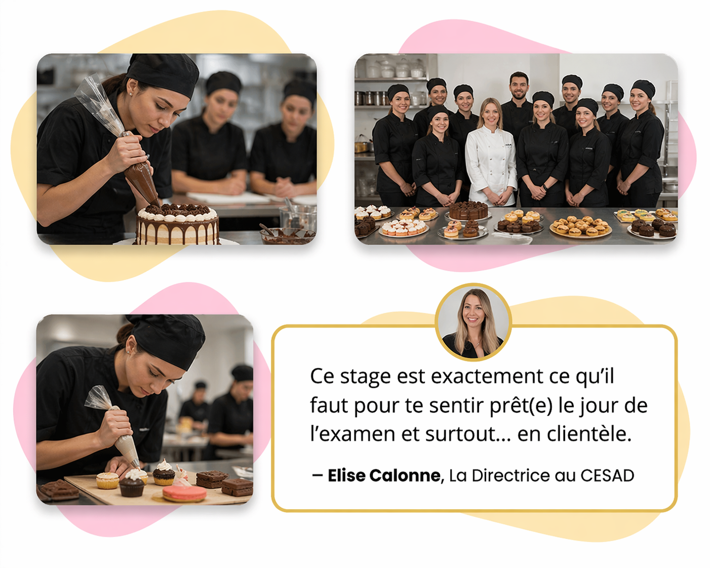 Stage immersif en pâtisserie