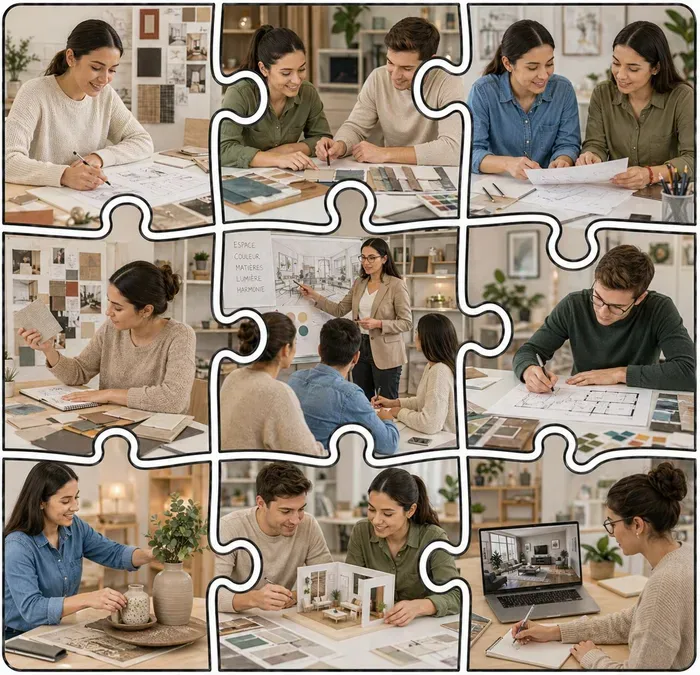 Puzzle activite decoration
