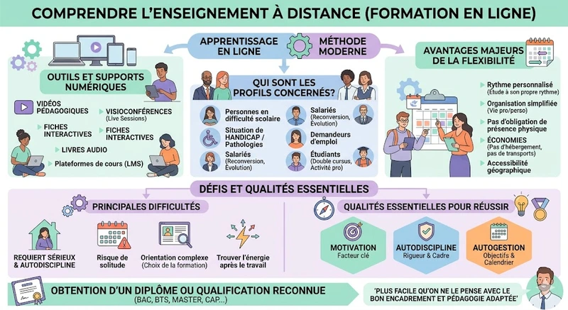 Comprendre l'enseignement à distance
