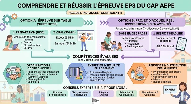 l'epreuve EP3 du cap AEPE