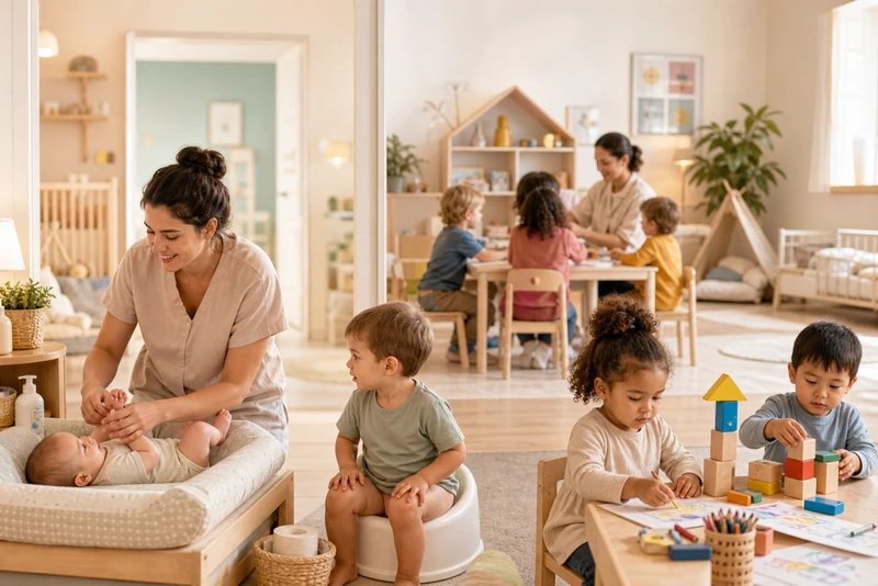 Découverte des métiers des professionnels de la petite enfance