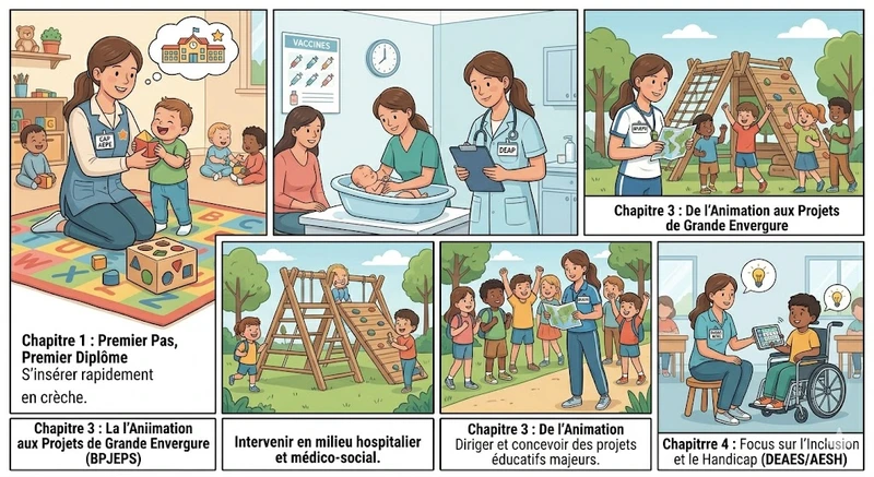 Quels diplômes pour travailler auprès des enfants ?