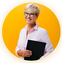 Femme typ jaune