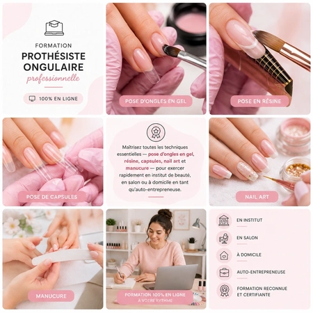 Formation nailart manucure