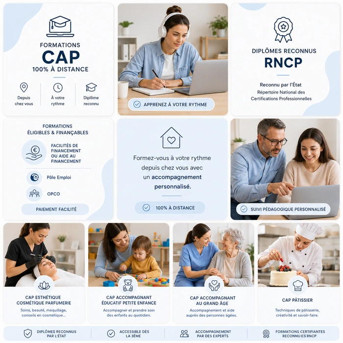 Formations rncp cap cesad