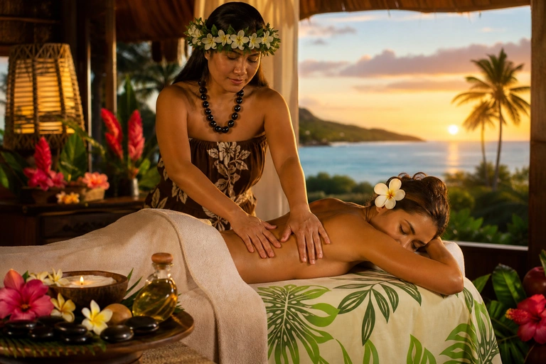Massage mode Hawaïen : Le Lomi Lomi