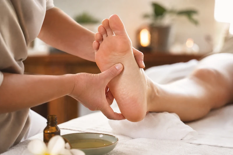 Modelage des pieds : Reflexologie plantaire