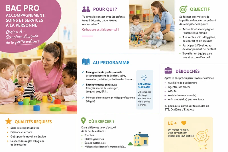 Petite enfance bac pro