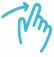 Picto n digit bleu