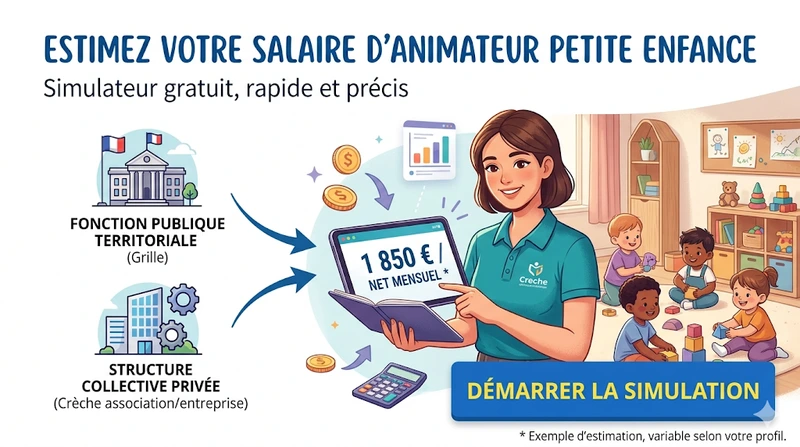 Combien gagne un animateur en crèche 
