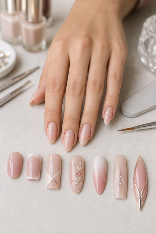 Forme d&rsquo;ongle : quelle forme choisir pour un nail art réussi ?