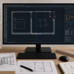 Create a high quality editorial style image of an interior designer’s