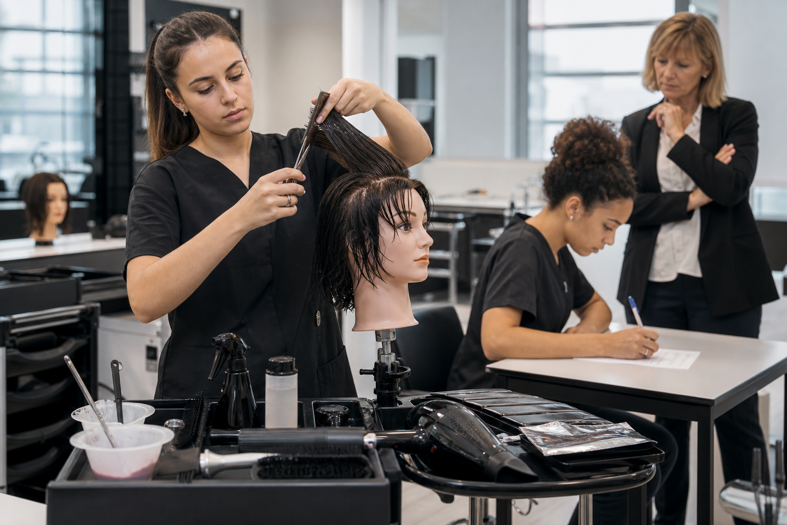 Passer l&rsquo;examen du CAP coiffure