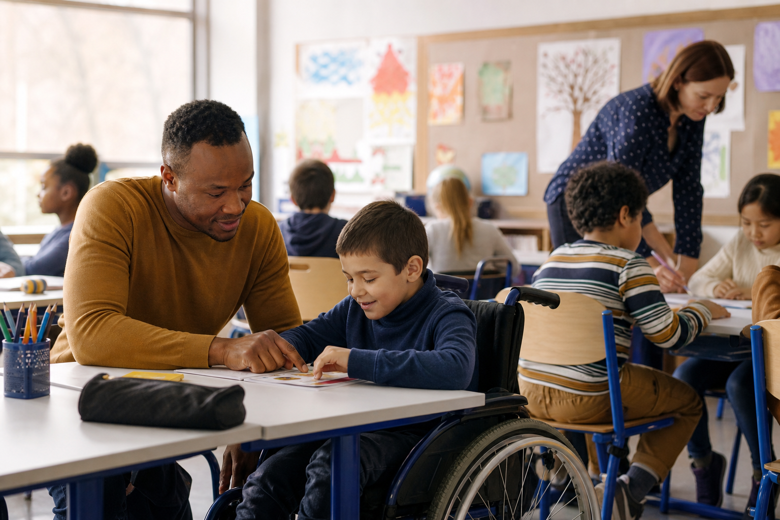 Focus sur l’accompagnant des élèves en situation de handicap (AESH)