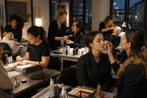Créer une image éditoriale réaliste et chaleureuse représentant une formation