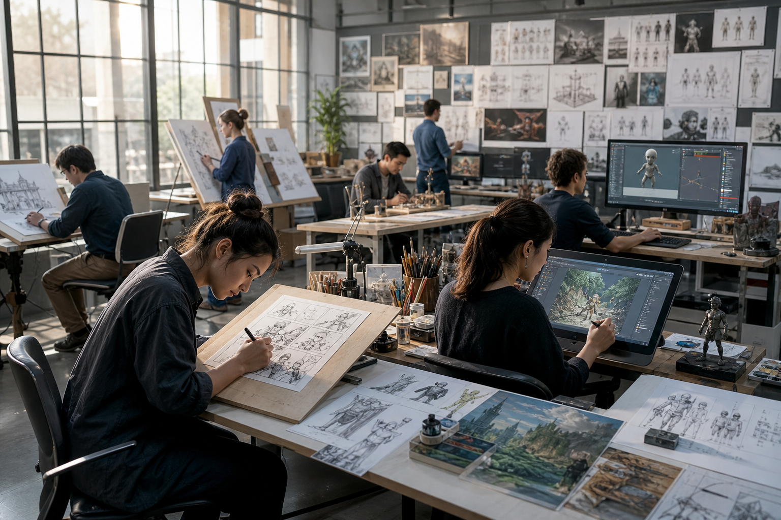 Quels sont les métiers en rapport avec le dessin ?
