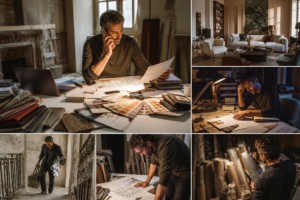 Créer une image éditoriale réaliste illustrant les conditions de travail