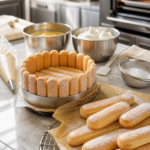 Créez une image éditoriale culinaire lumineuse et élégante illustrant la