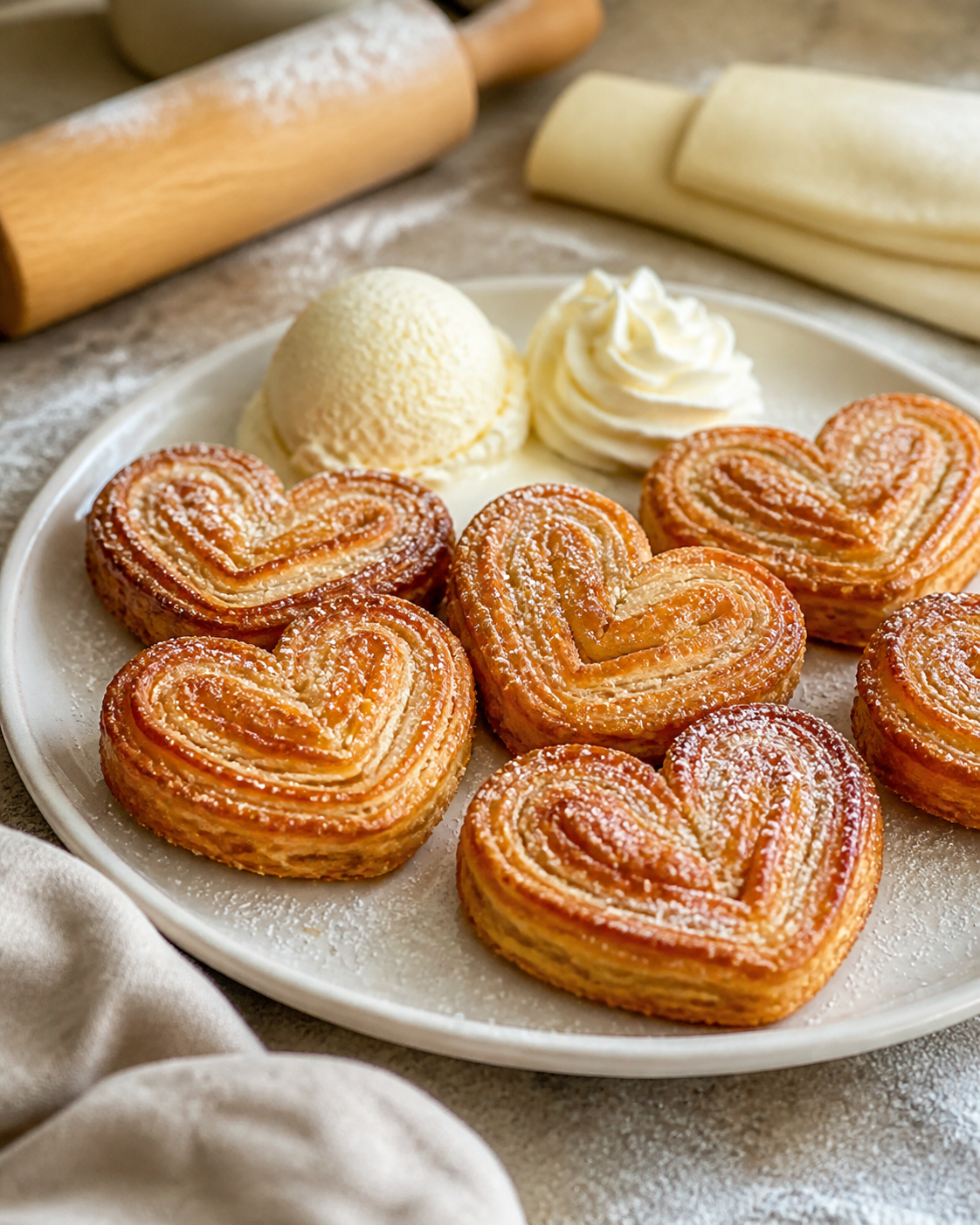 Recette de Palmiers Croustillants et Sucrés : Un Délice Français en 30 Minutes