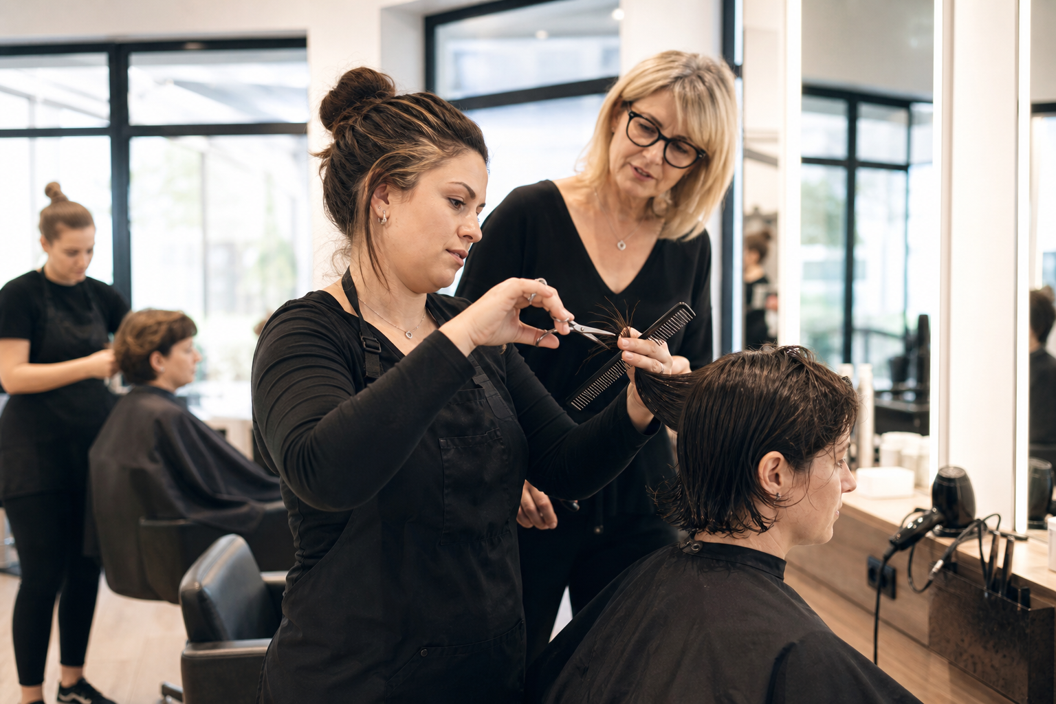 Préparer le CAP Coiffure avec un Greta