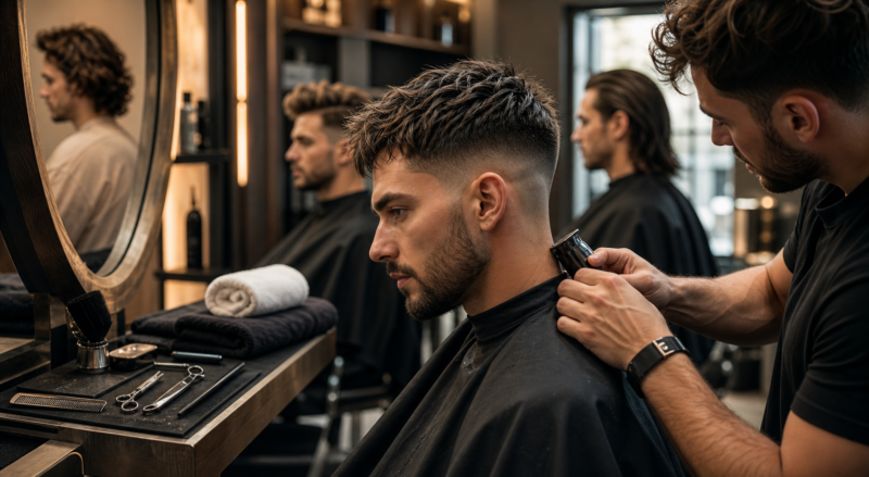 Coiffure homme : tendances 2026 et techniques pro